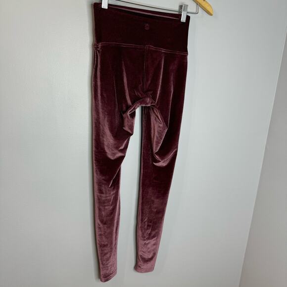 Lululemon Wunder Lounge High-Rise Tight 28" Velvet Garnet Women's 4 - Picture 10 of 12